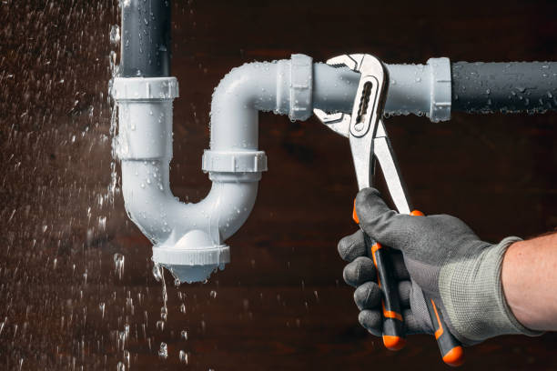 Professional Plumbing technician working in Tow, TX